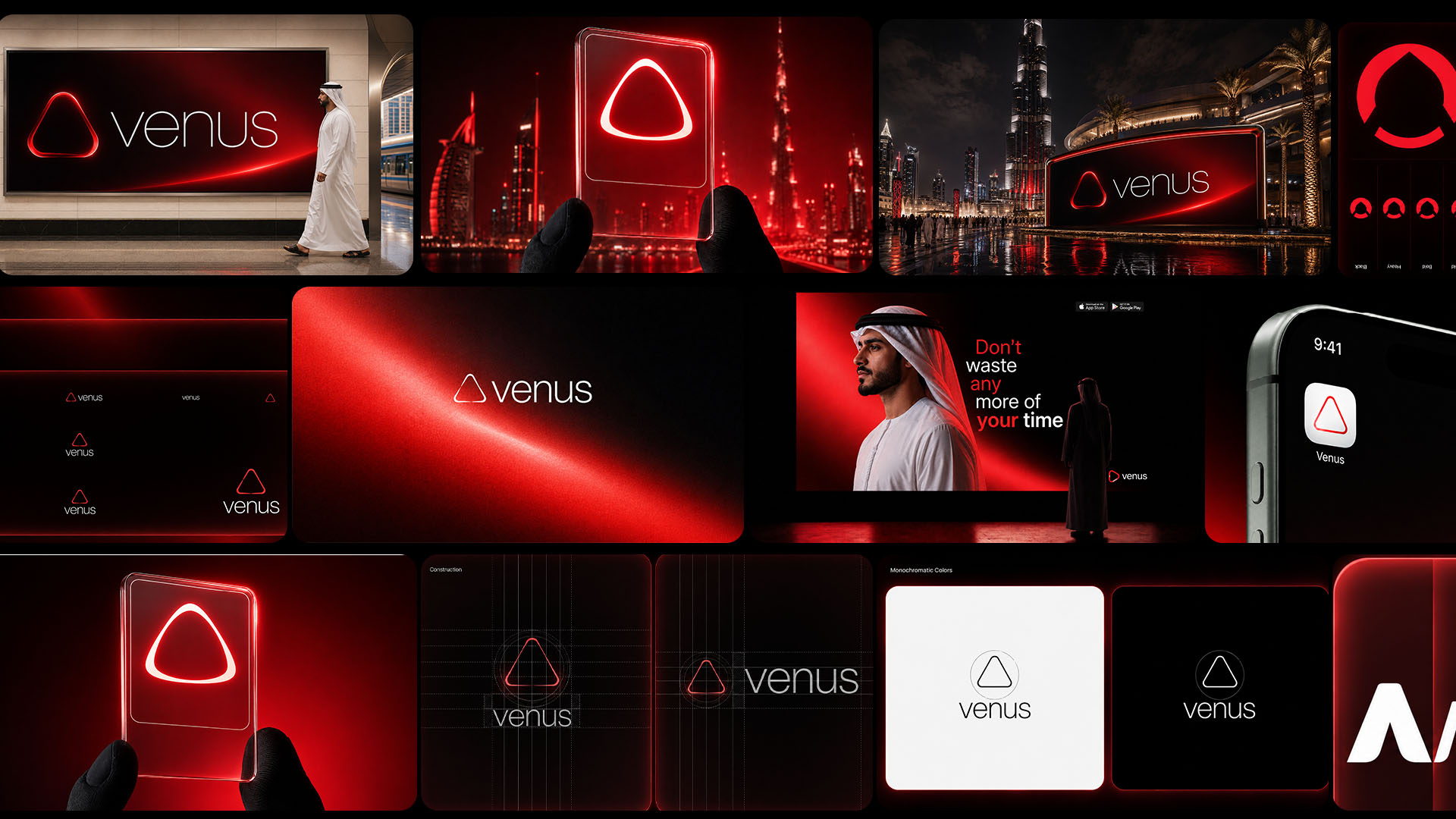 VENUS collage presentation