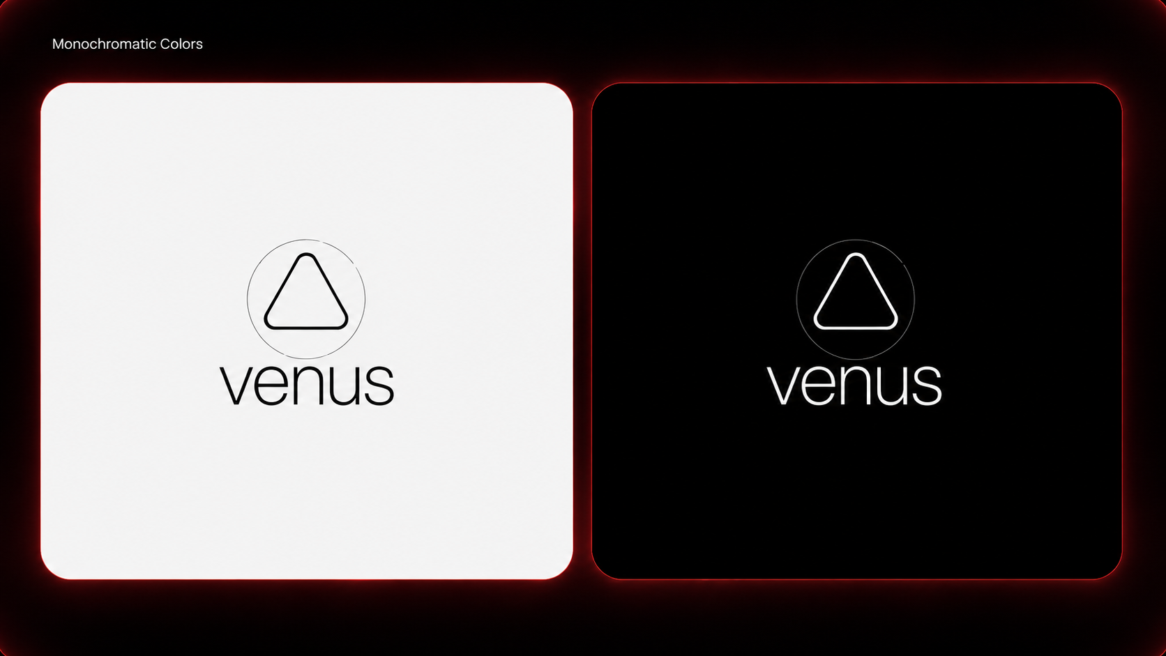VENUS logo illustrator layout